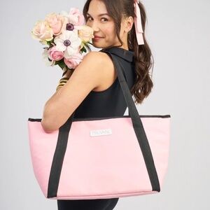 NWT 2025 Truvani Pink Canvas Tote (Limited Edition)